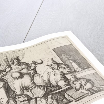 Peasants in an Interior by Pieter Jansz. Quast