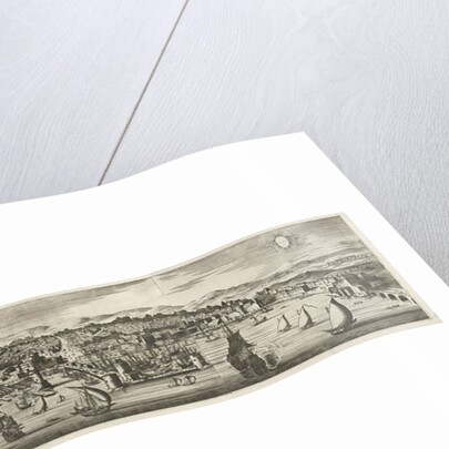 View of Naples by Jan van de Velde II