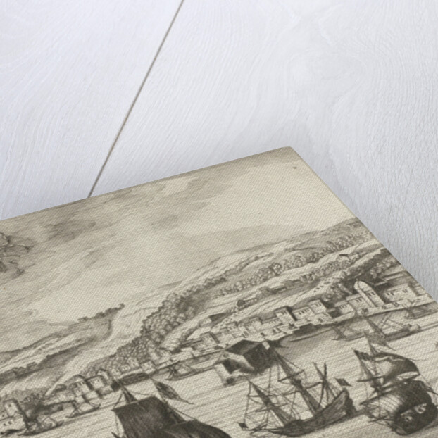 View of Naples (sheet 1) by Jan van de Velde II