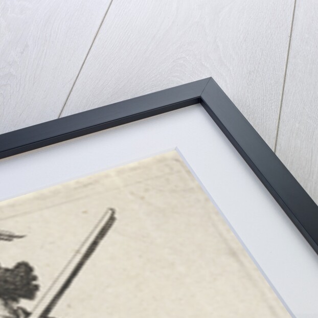 Man with gun and feathered hat by Clement de Jonghe