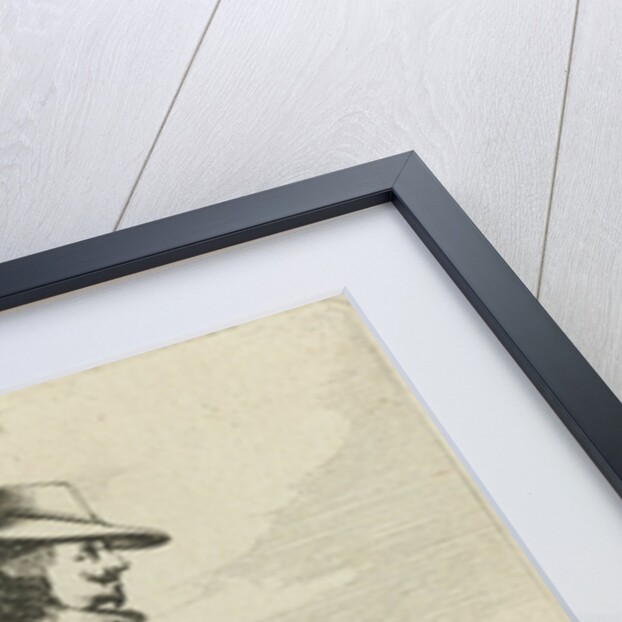 Officer standing in profile by Johannes Tangena