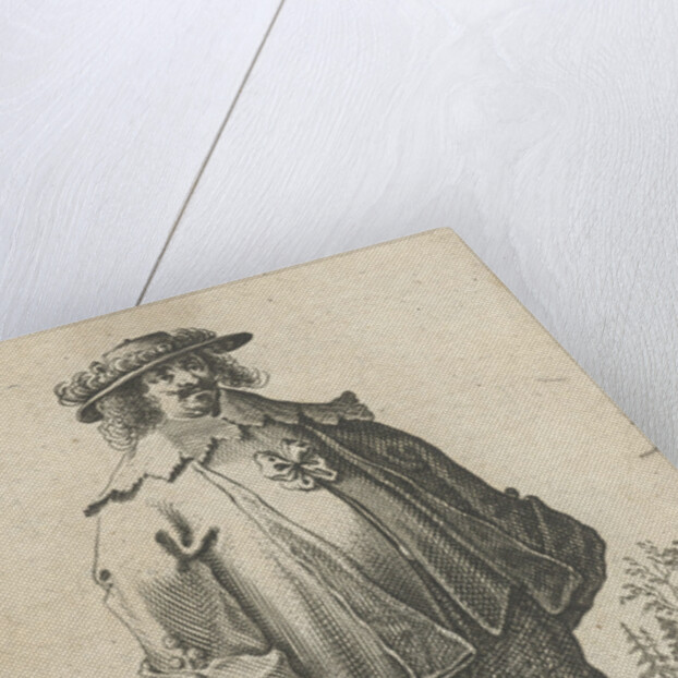 Man in fashionable clothing by Frans Carelse