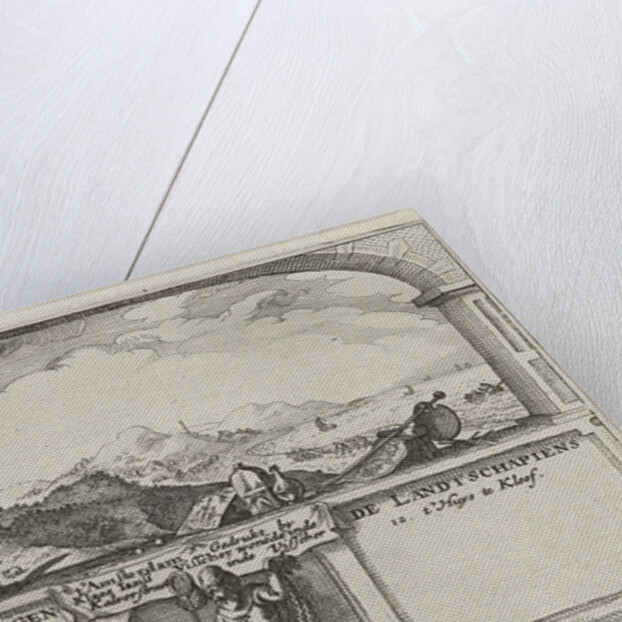 Lighthouse of Zandvoort by Claes Jansz. Visscher II