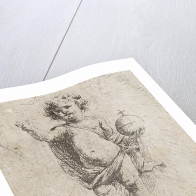 Christ Child as Salvator Mundi by Cornelis Schut I