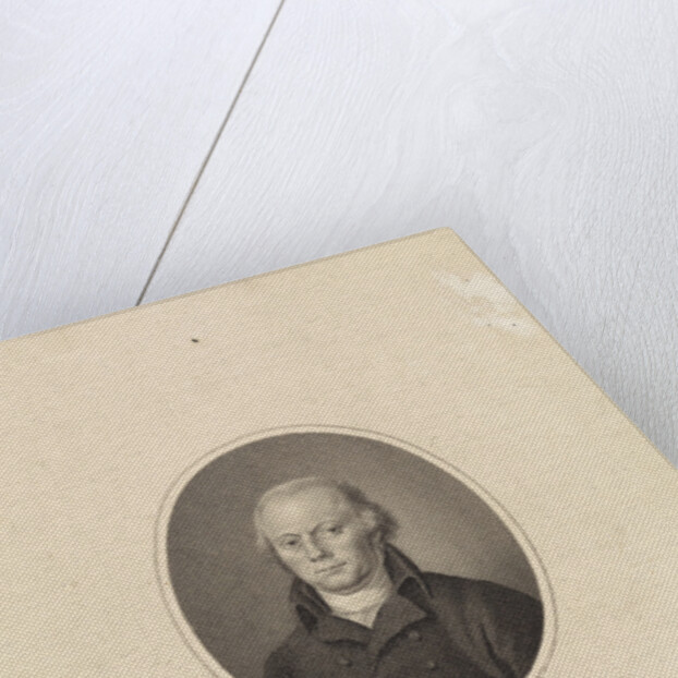 Portrait of physiologist Franz Josef Gall by Evert Maaskamp