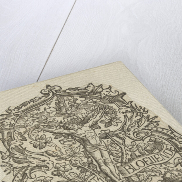 The arms of the Amsterdam Chamber of Rhetoric The Eglantine by Jacob Cornelisz van Oostsanen