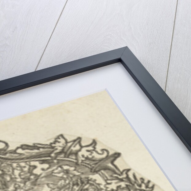 The arms of the Amsterdam Chamber of Rhetoric The Eglantine by Jacob Cornelisz van Oostsanen