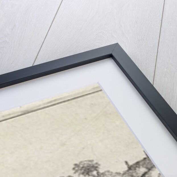 View of the village Diemen by Claes Jansz. Visscher II