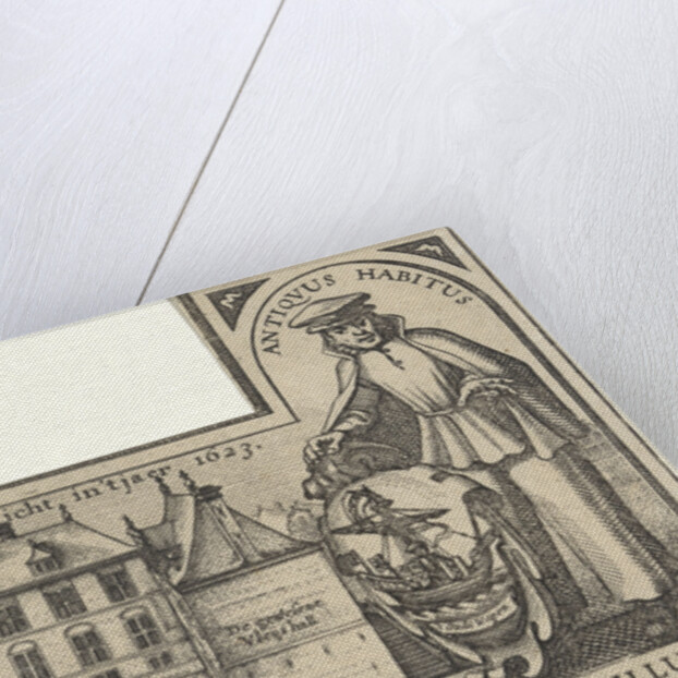 West India House in Amsterdam by Claes Jansz. Visscher II