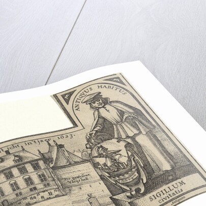 West India House in Amsterdam by Claes Jansz. Visscher II