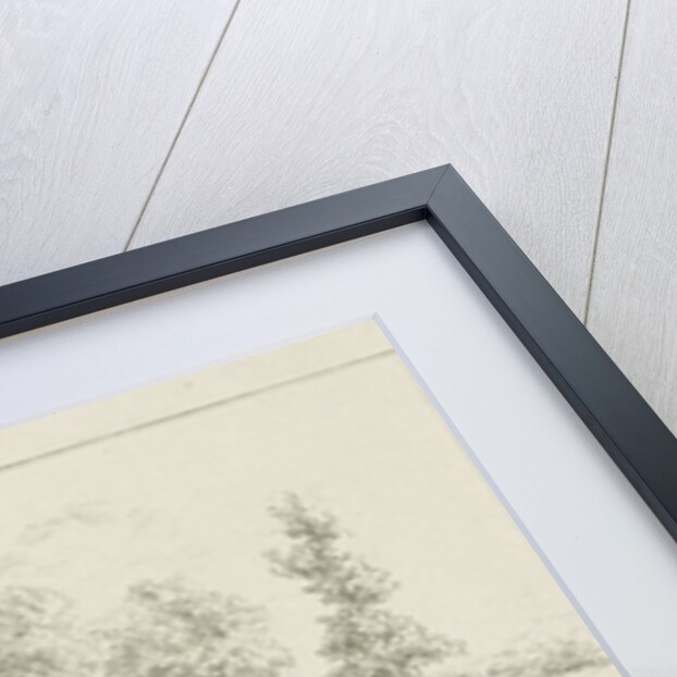 Man with a waterfall by baron Reinierus Albertus Ludovicus van Isendoorn à Blois