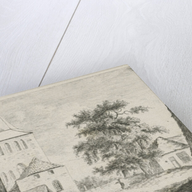 Church tower by baron Reinierus Albertus Ludovicus van Isendoorn à Blois