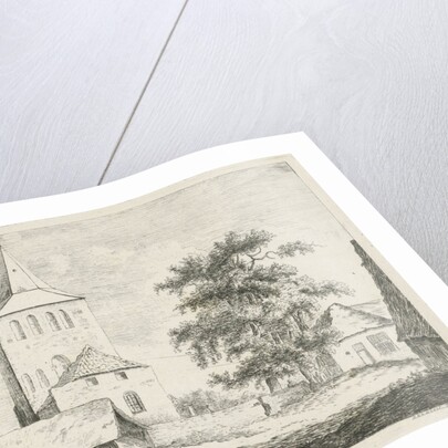 Church tower by baron Reinierus Albertus Ludovicus van Isendoorn à Blois