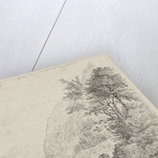 Mountain landscape by baron Reinierus Albertus Ludovicus van Isendoorn à Blois