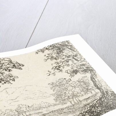 River landscape by baron Reinierus Albertus Ludovicus van Isendoorn à Blois