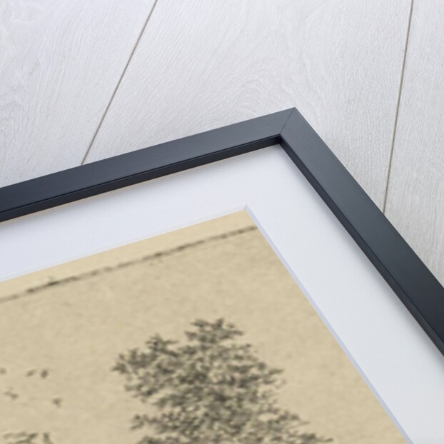 Ruins of a building by baron Reinierus Albertus Ludovicus van Isendoorn à Blois