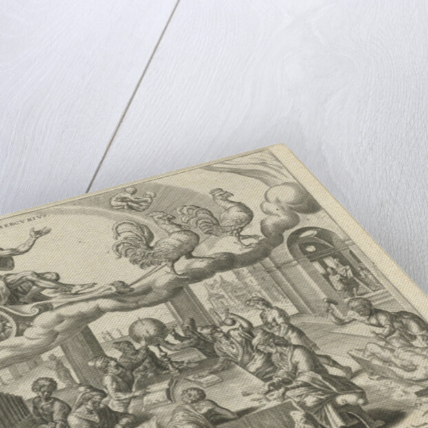 The planet Mercury and his children by Joannes Galle