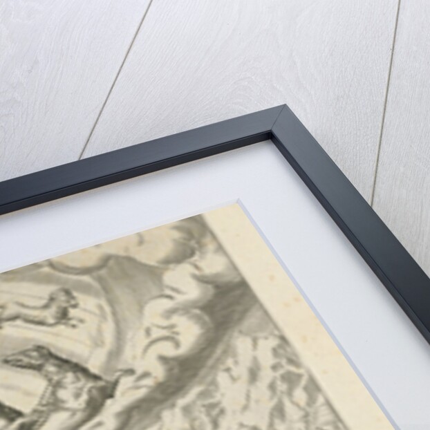 The planet Mars and its children by Joannes Galle