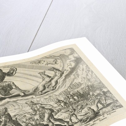 The planet Mars and its children by Joannes Galle