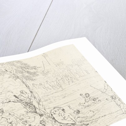 Bathing Nymphs and Bacchantes by Gerard Melder