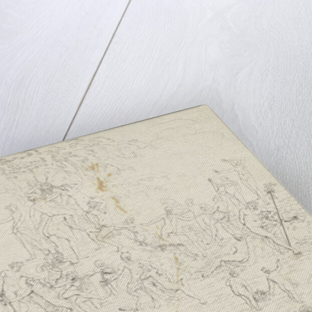 Satyr Picture with garlands adorn by Gerard Melder