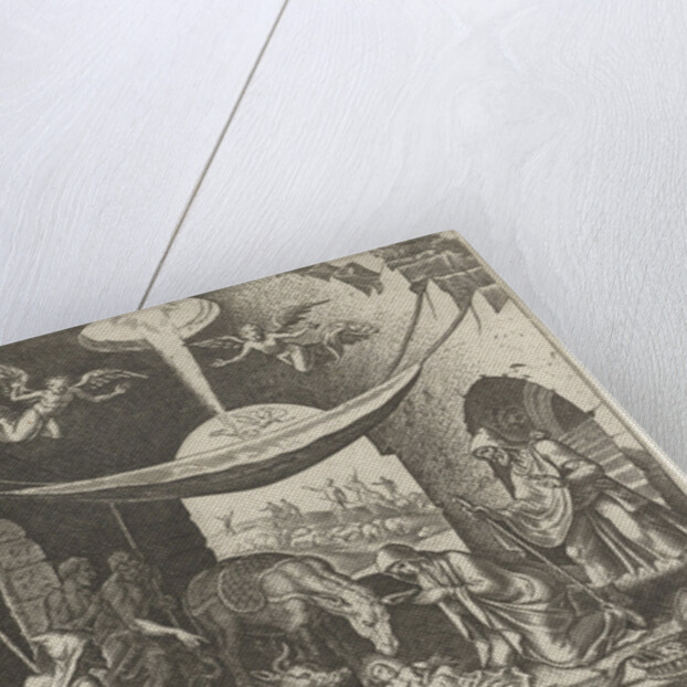 Adoration of the Shepherds by Philips Galle