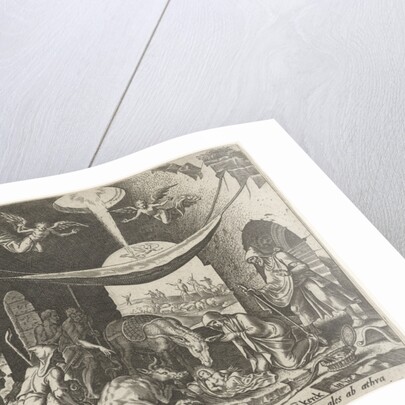 Adoration of the Shepherds by Philips Galle