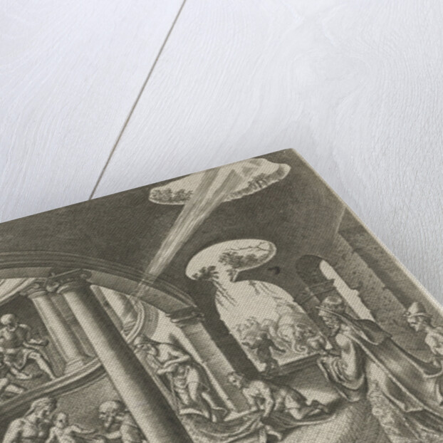 Adoration of the Magi by Philips Galle