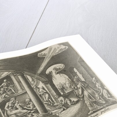 Adoration of the Magi by Philips Galle