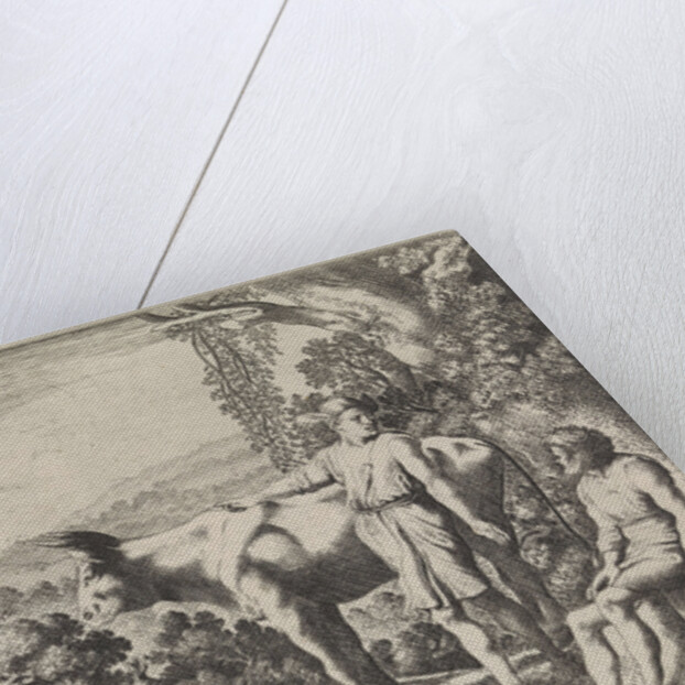 Mercury in conversation with Argus by Claes Jansz. Visscher II