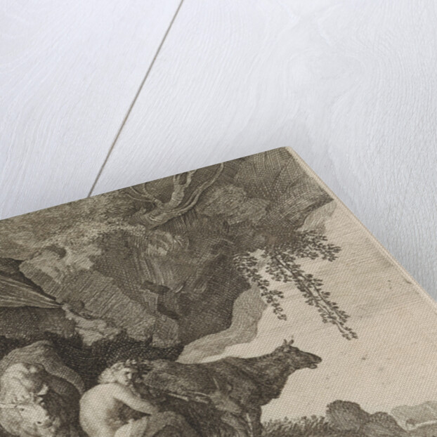 Apollo tending the flocks of Admetus, Moses van Wtenbrouck by Matheus Moysesz. van Wtenbrouck