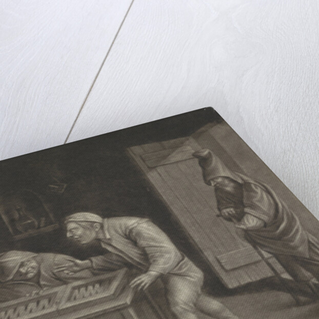 Backgammon players by Jan van der Bruggen