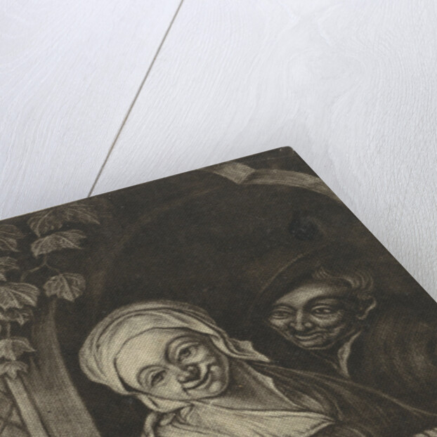 Couple in a window opening by Adriaen van Ostade