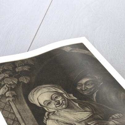 Couple in a window opening by Adriaen van Ostade