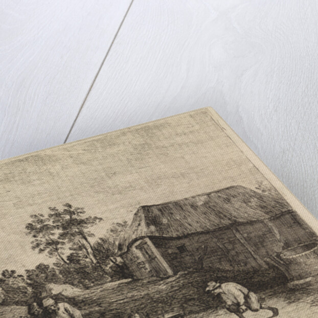 Farmers play bocce by Philippe Lambert Joseph Spruyt