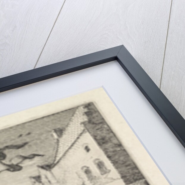 Figures at a vegetable stall at a market by Jan van de Velde II