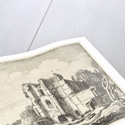 Ruin of castle Brederode by Jan van de Velde II