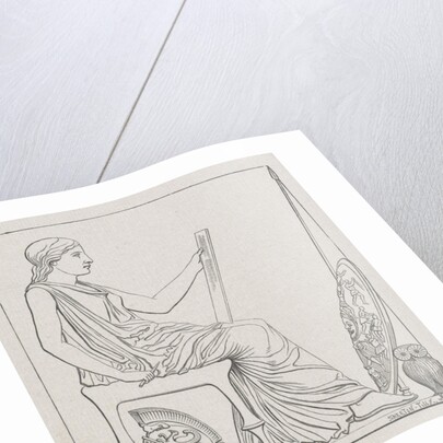 Vignette with Minerva by Smeeton Tilly