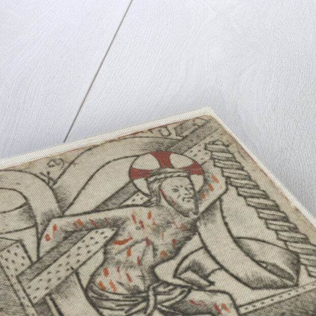 Christ in the winepress by Meester van het Martyrium der Tienduizend