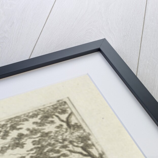 Village on a river by Jean Joseph Hanson