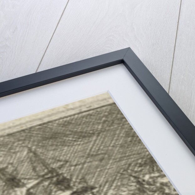 Small seascape with ships in a storm by Reinier Nooms