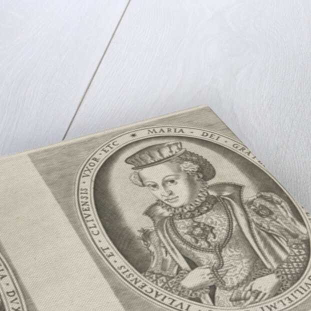 Portraits of William II, Duke of Guelders, and Maria of Austria, Duchess of Guelders by Hieronymus Cock