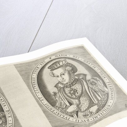 Portraits of William II, Duke of Guelders, and Maria of Austria, Duchess of Guelders by Hieronymus Cock