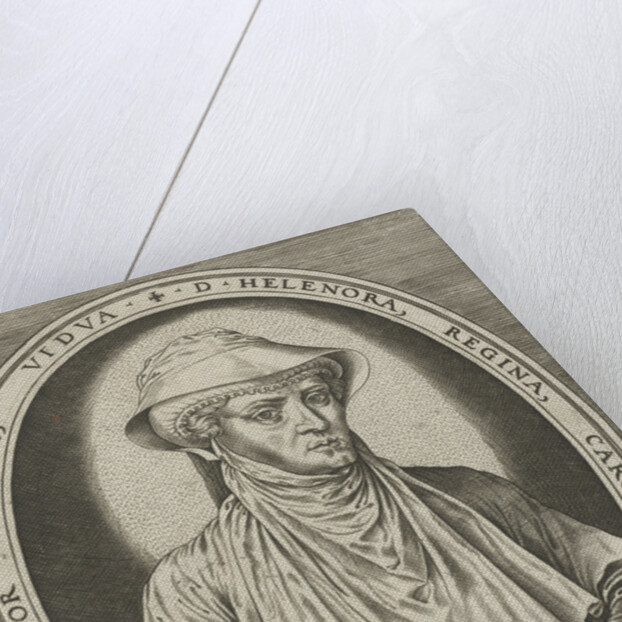 Portrait of Eleanor of Habsburg by Hieronymus Cock