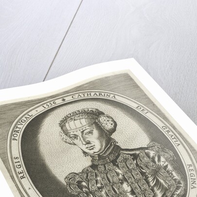 Portrait of Catherine of Habsburg by Hieronymus Cock