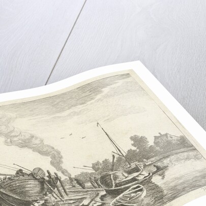 Shipyard by Anthonij van der Haer