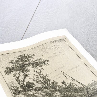 put up the mast by Hermanus Fock