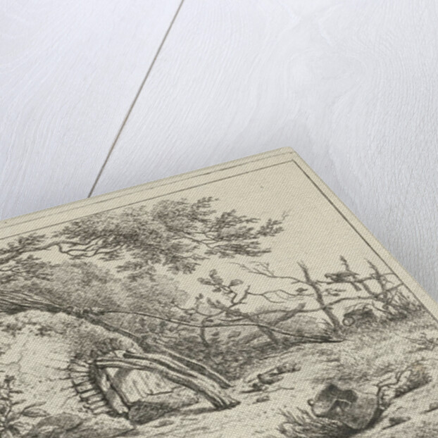 Oven with brooms by Hermanus Fock