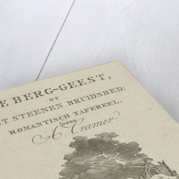Title Page for The mountain spirit or the stone bridal bed by Amsterdam