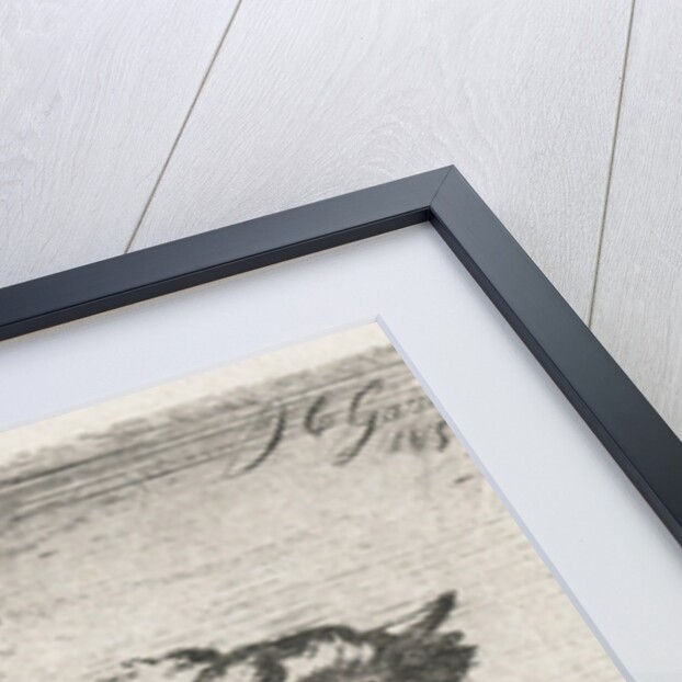 Blindfolded bull by Jacobus Cornelis Gaal